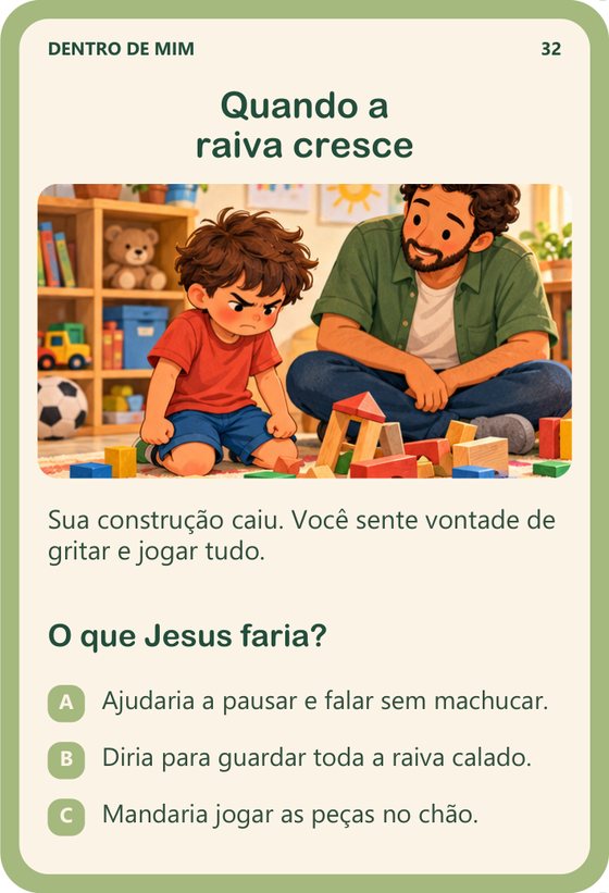 Carta 32: Quando a raiva cresce
