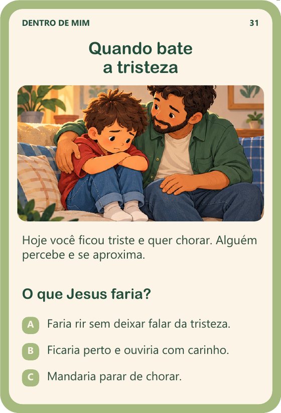 Carta da tristeza